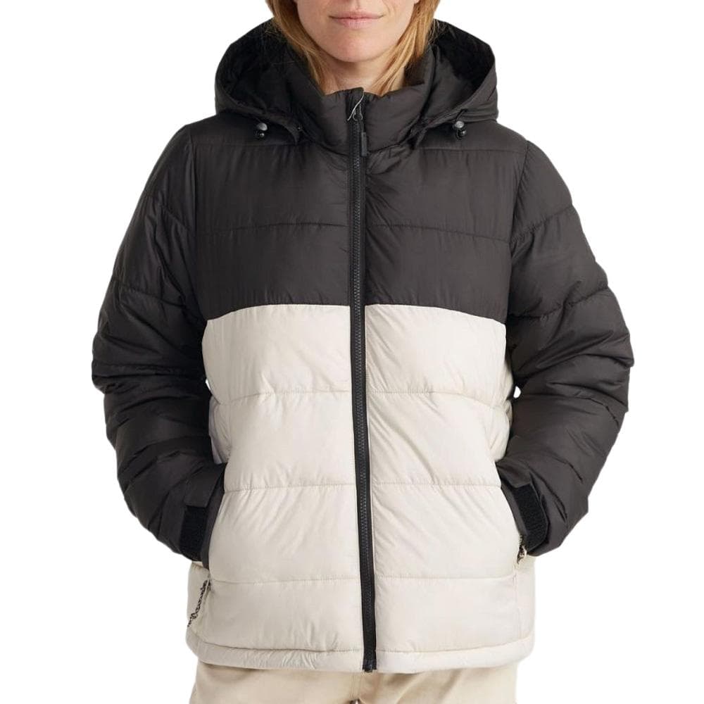Doudoune Écru/Noir Femme O'Neill Originals Puffer 1