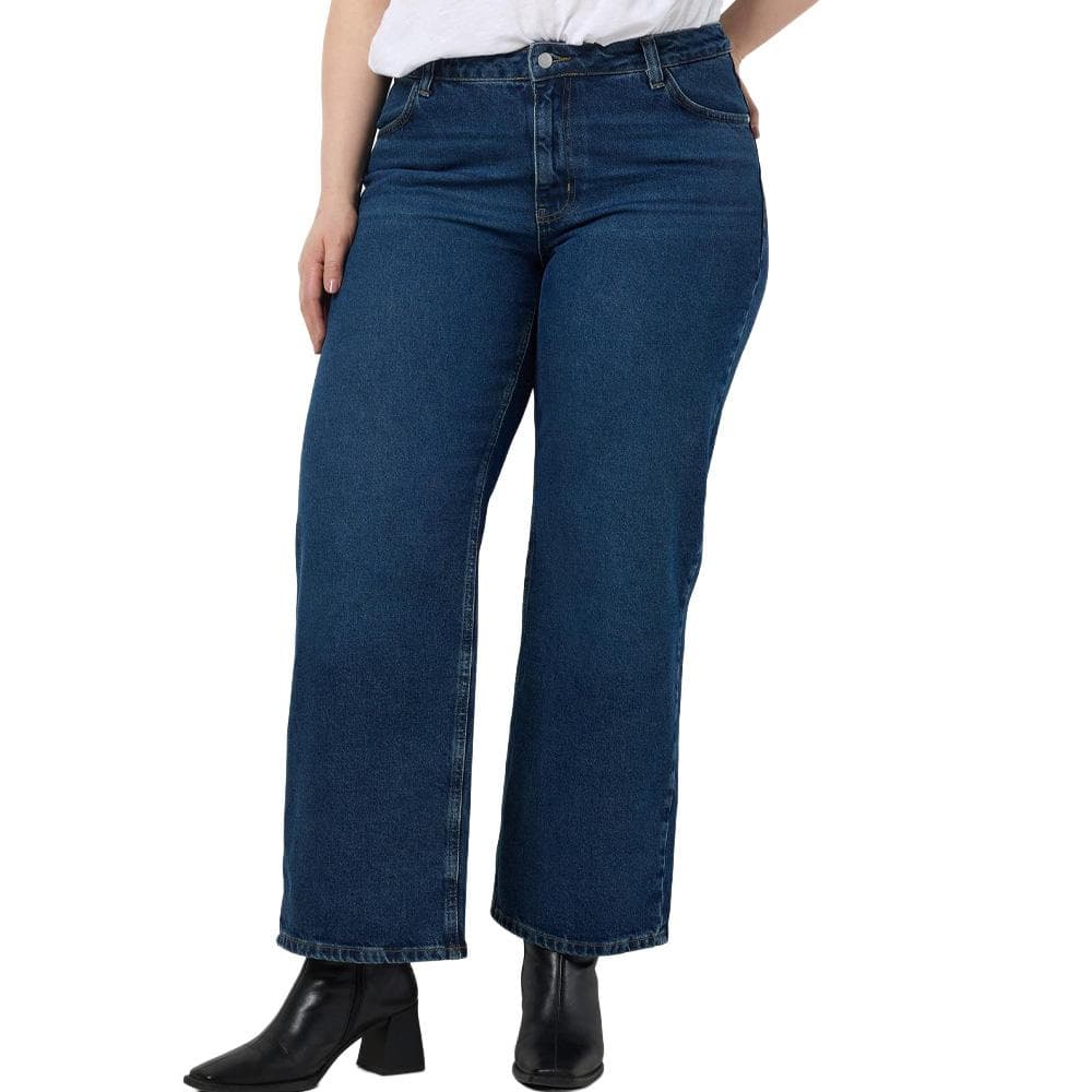 Jean Loose Bleu Femme Noisy May Lexa 1
