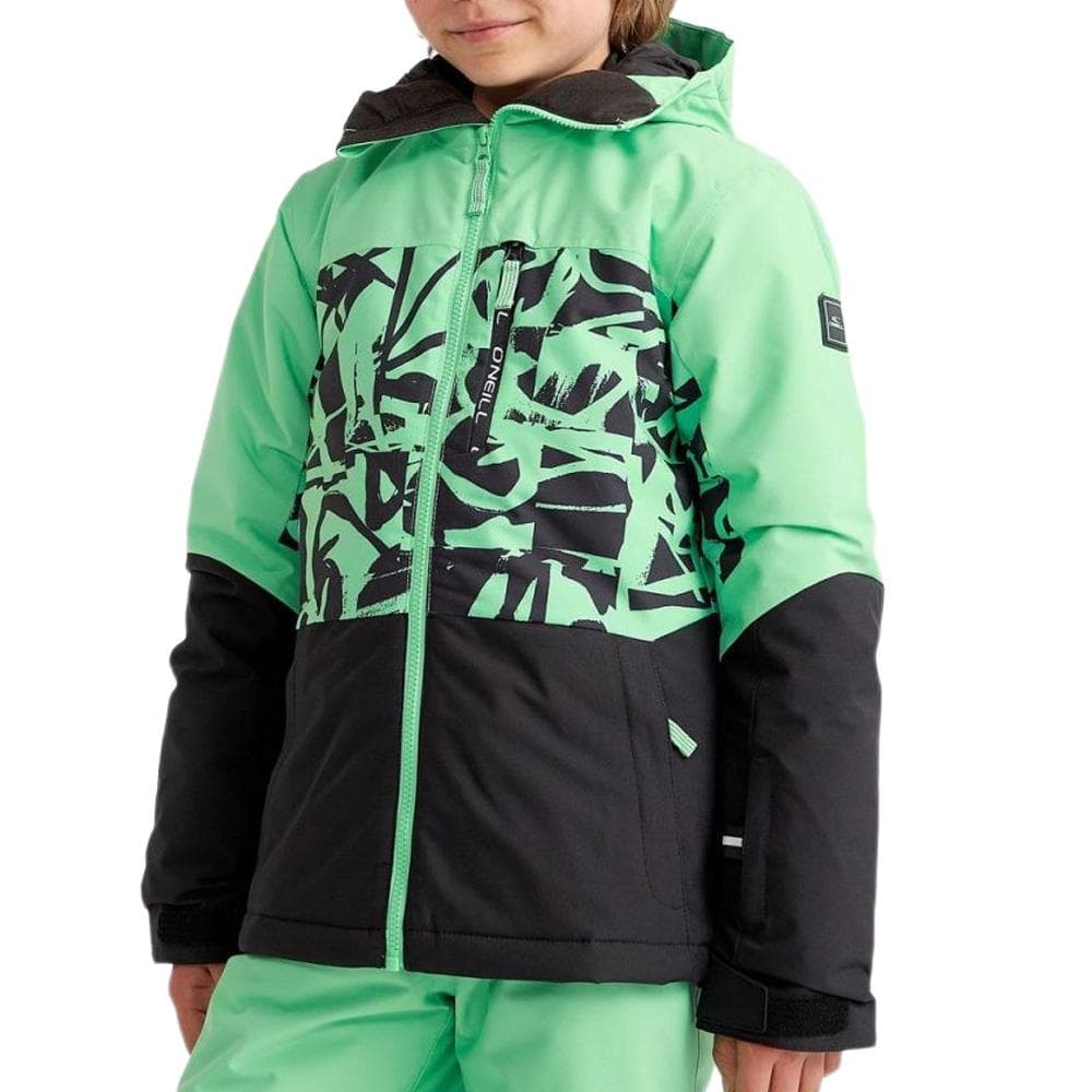 Manteau de Ski Vert/Noir Garçon O'Neill Carbonite 1