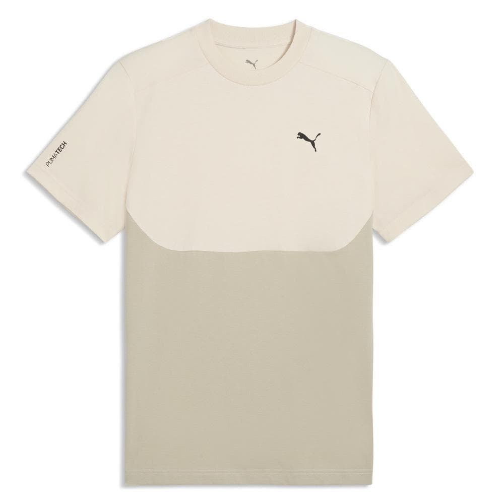 T-Shirt Beige Bicolore Homme Puma Pumatech 1