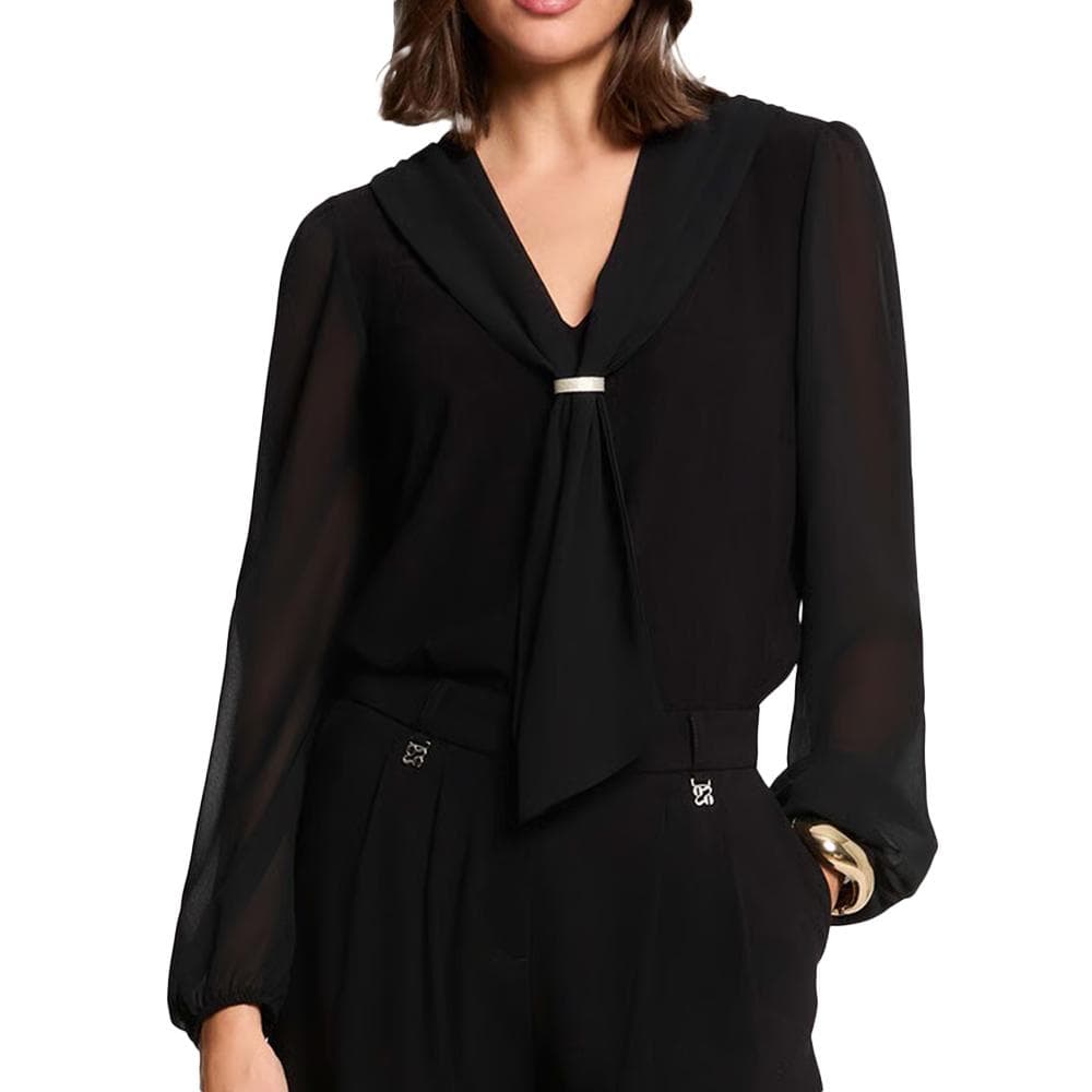 Blouse Noir Femme Morgan THIVAL 1