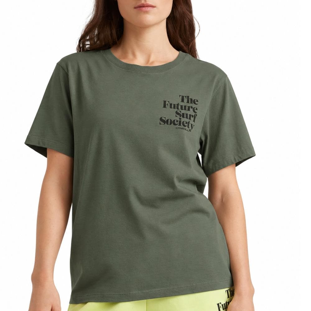 T-Shirt Kaki Femme O'Neill Future Surf 1
