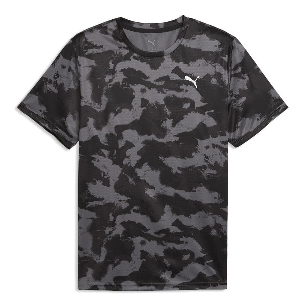 T-Shirt Gris/Noir Homme Puma Essentials 1