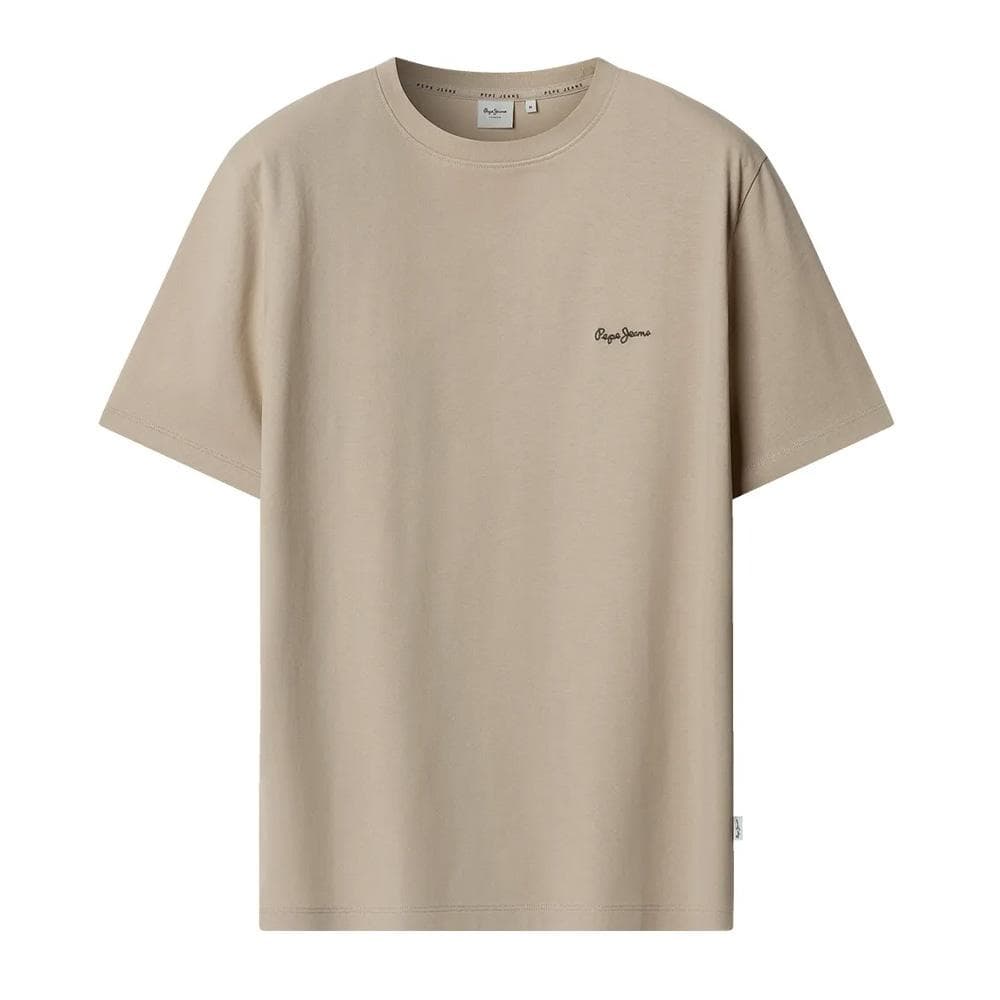 T-Shirt Beige Homme Pepe jeans Contrast Connor 1