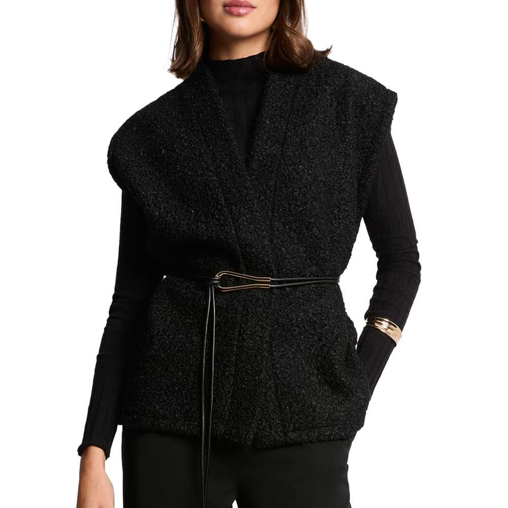 Veste Sans Manches Noir Femme Morgan VELOISE 1