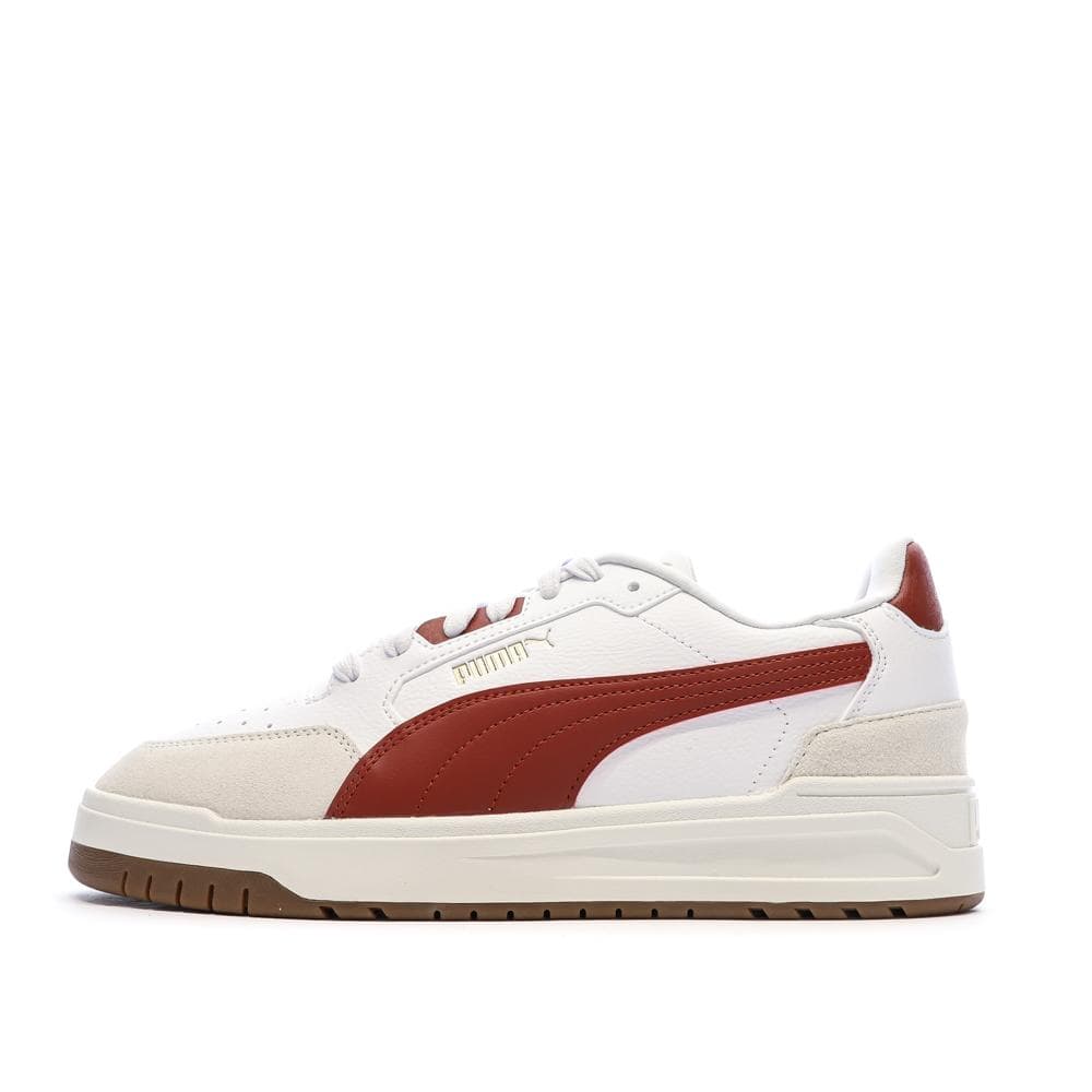 Baskets Blanc/Rouge Homme Puma Shuffle Downtown 1