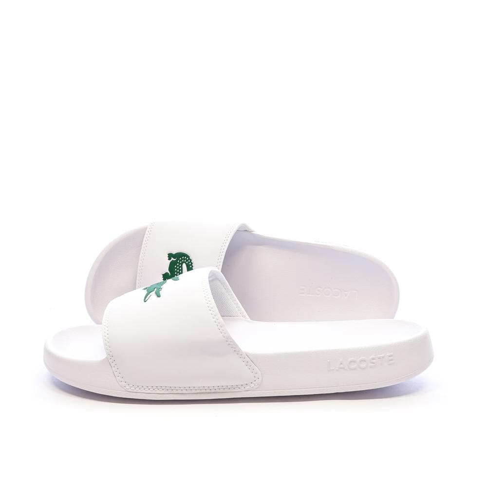 Claquettes Blanches Homme Lacoste Serve 2026 1