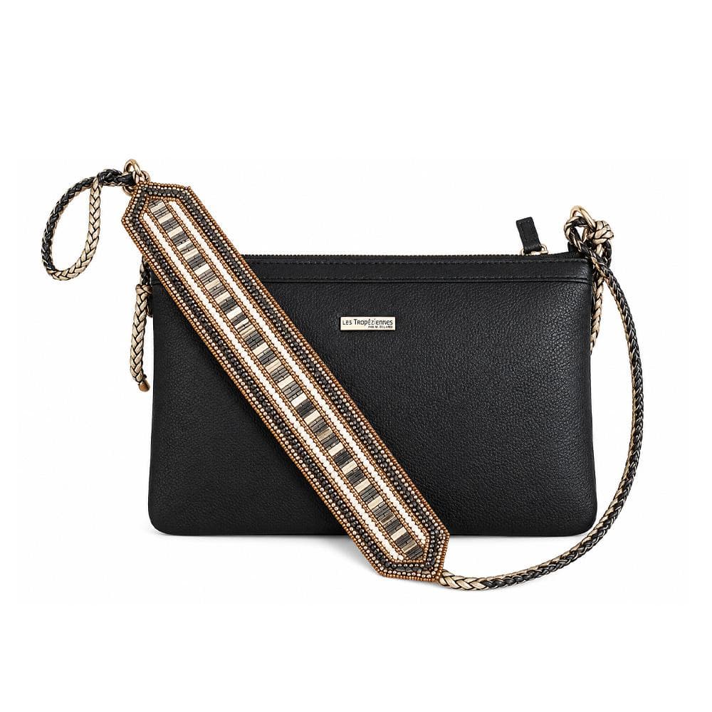 Sac à bandoulière Noir Femme Les Tropéziennes Gange 1