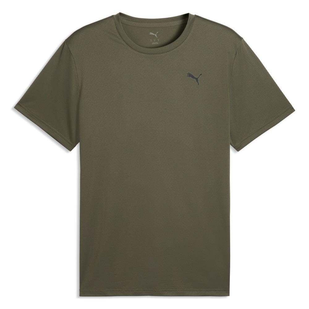 T-Shirt Kaki Homme Puma Essential Poly 1