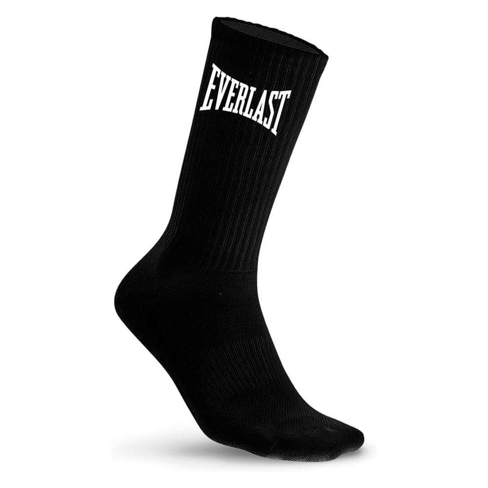Lot de 6 Paires de chaussettes Noires Homme Everlast EL063 1