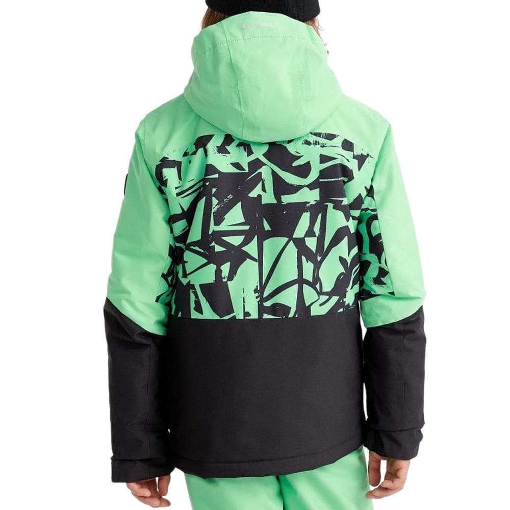 Manteau de Ski Vert/Noir Garçon O'Neill Carbonite 3