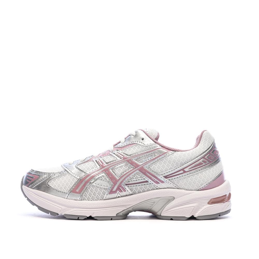 Baskets Blanches/Roses Mixte Asics Gel-1130 1