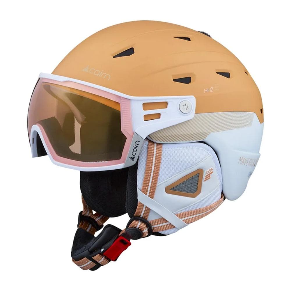 Casque de ski Orange Femme Cairn Maverick Visor Evolight 1
