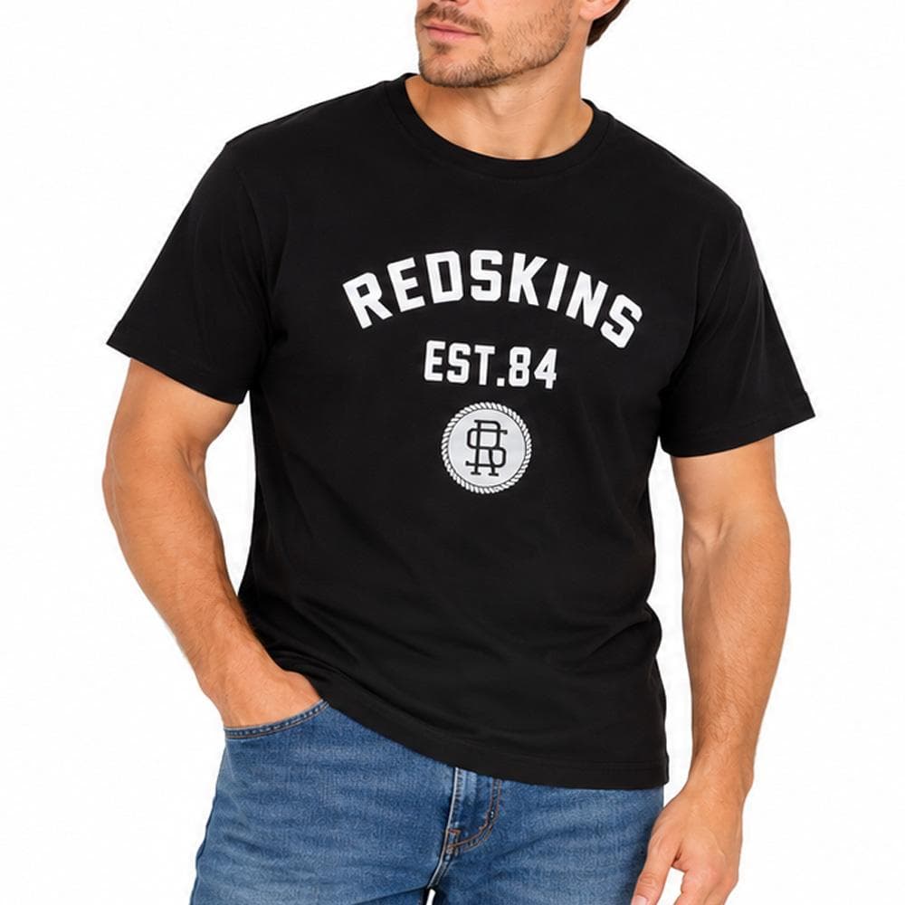 T-Shirt Noir Homme Redskins RDS 1