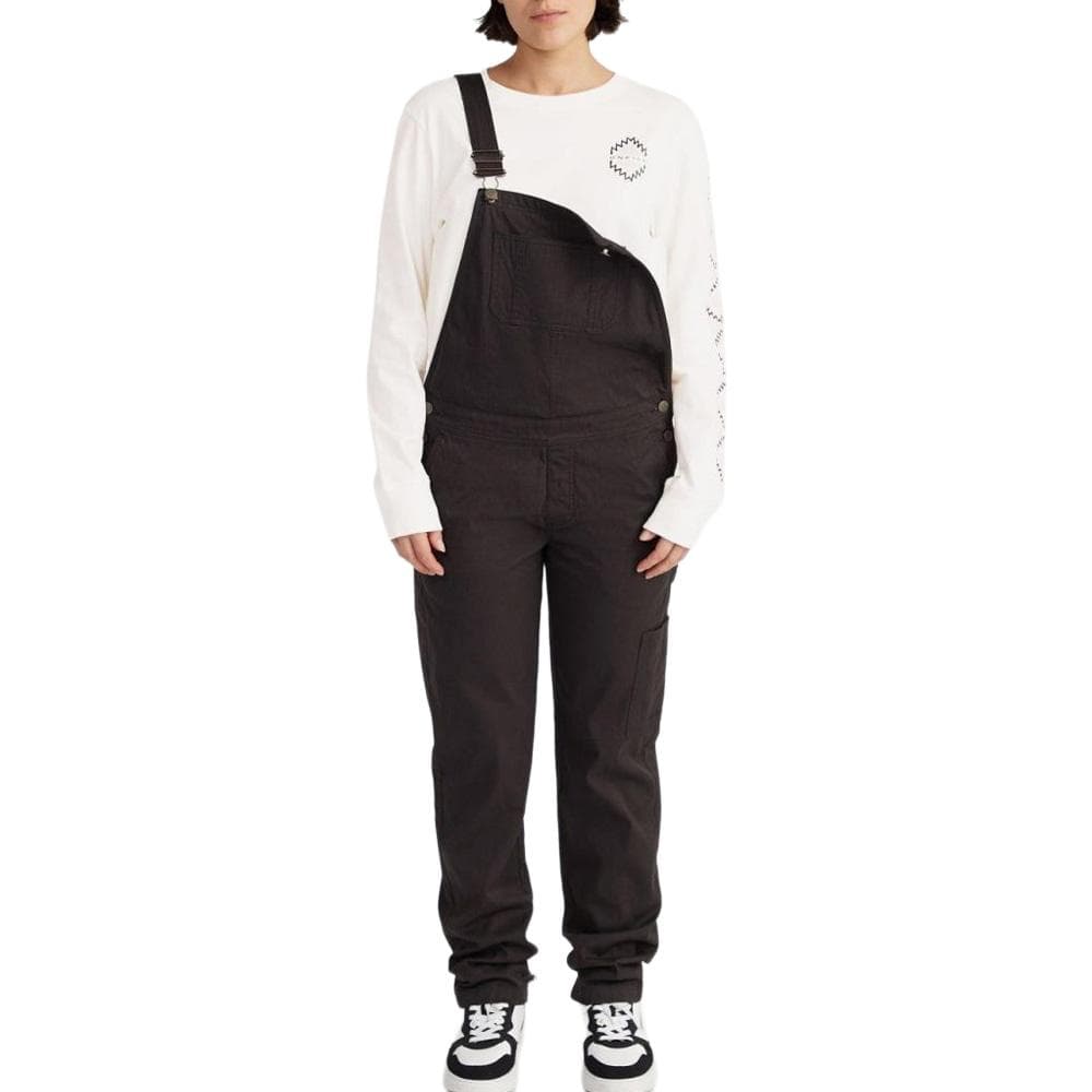 Salopette Noir Femme O'Neill Twill Dungaree 1