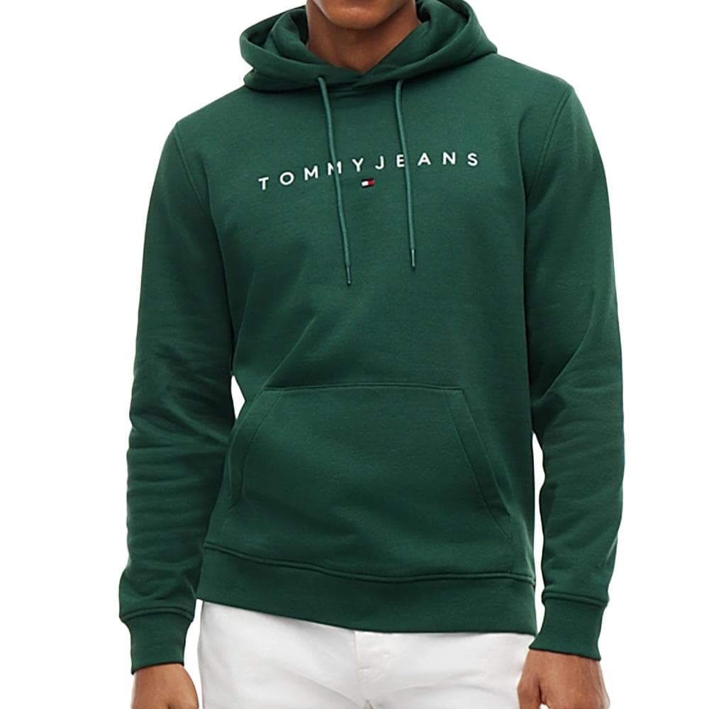 Sweat Vert Forêt Homme Tommy Hilfiger Washed DM0DM20746 1