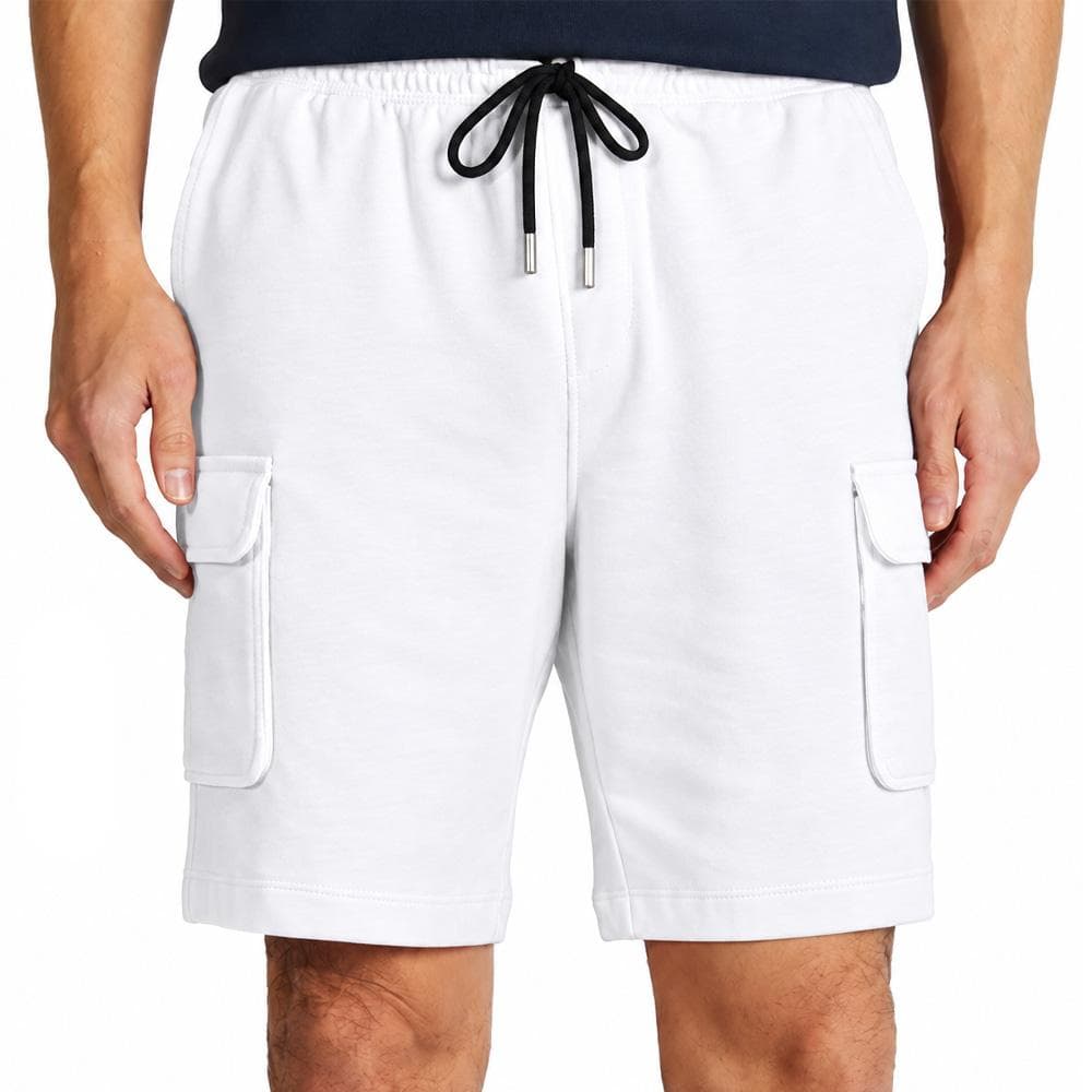 Short Blanc Homme Paname Brothers French Terry 1