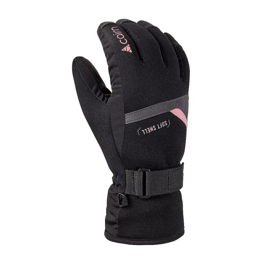 Gants de Ski Noir/Rose Femme Cairn Graphite Powder 1
