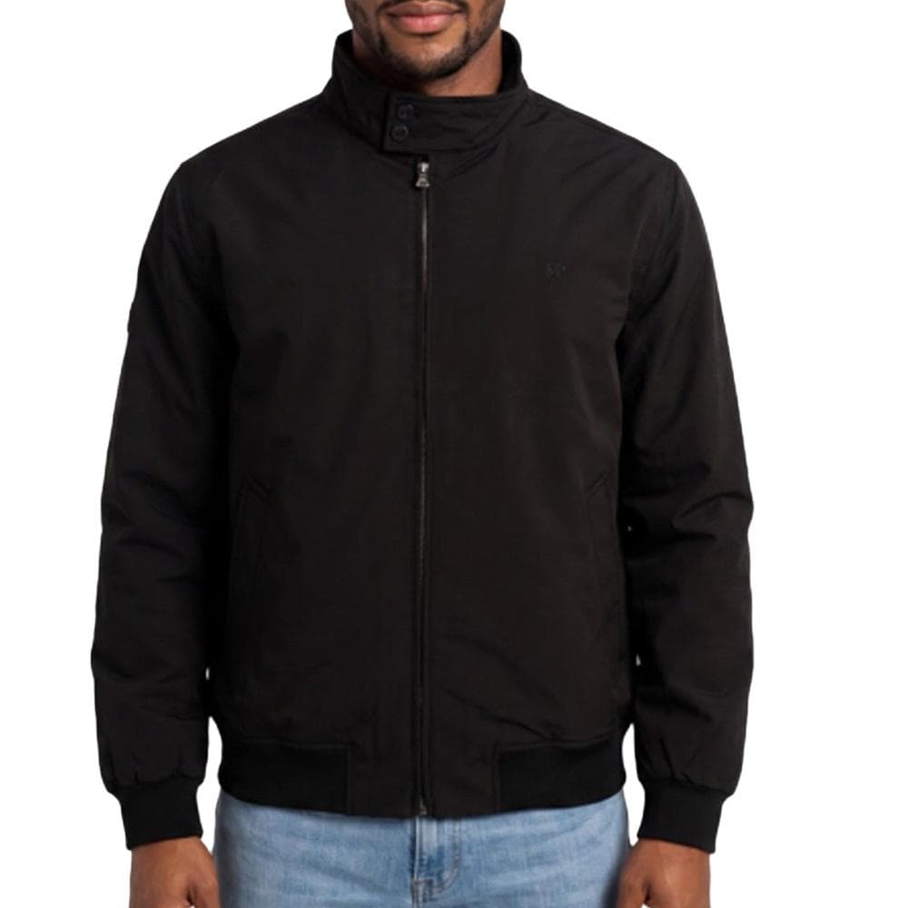Veste Noire Homme SuperDry Campus Padded Harrington 1