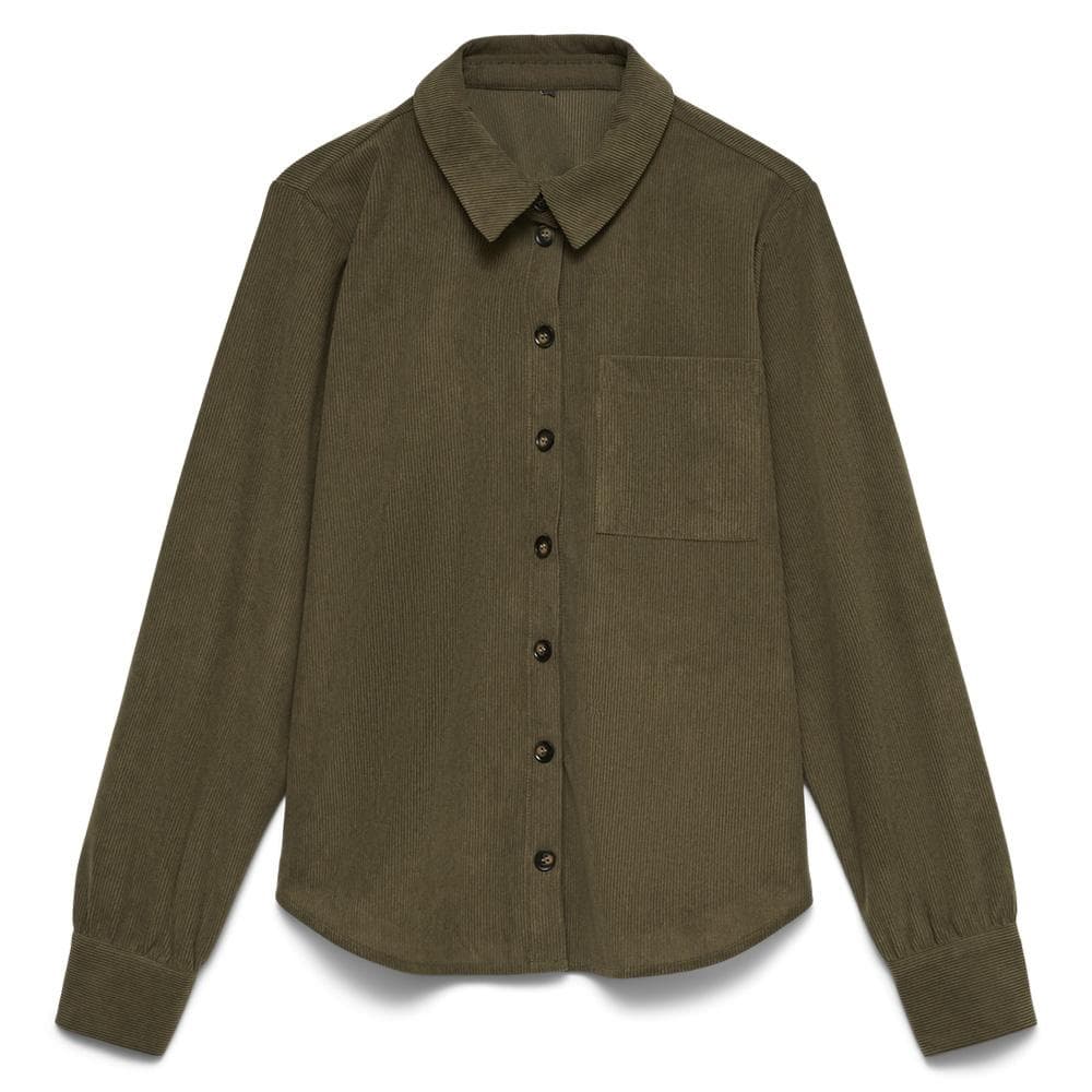 Chemise Kaki Foncé Femme Vero Moda Callie 1