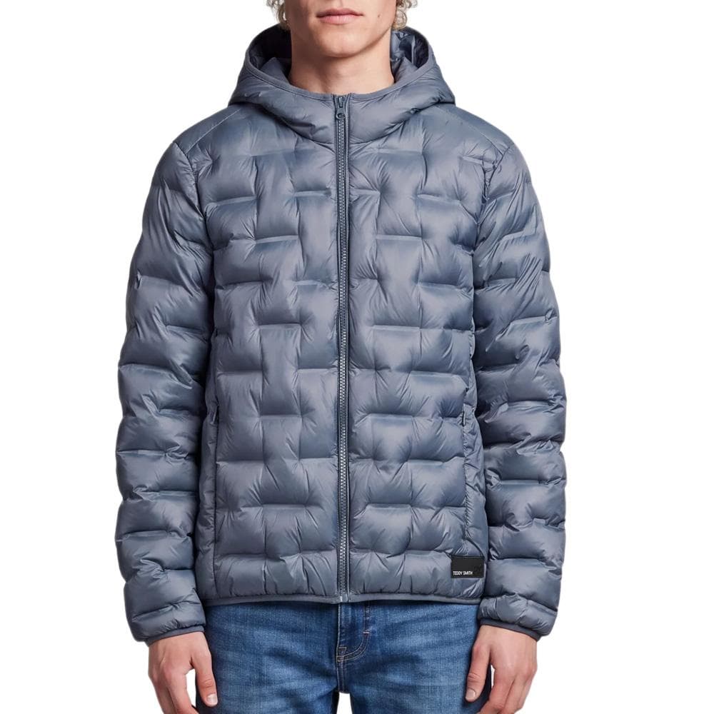 Doudoune Grise Homme Teddy Smith Blighter 1