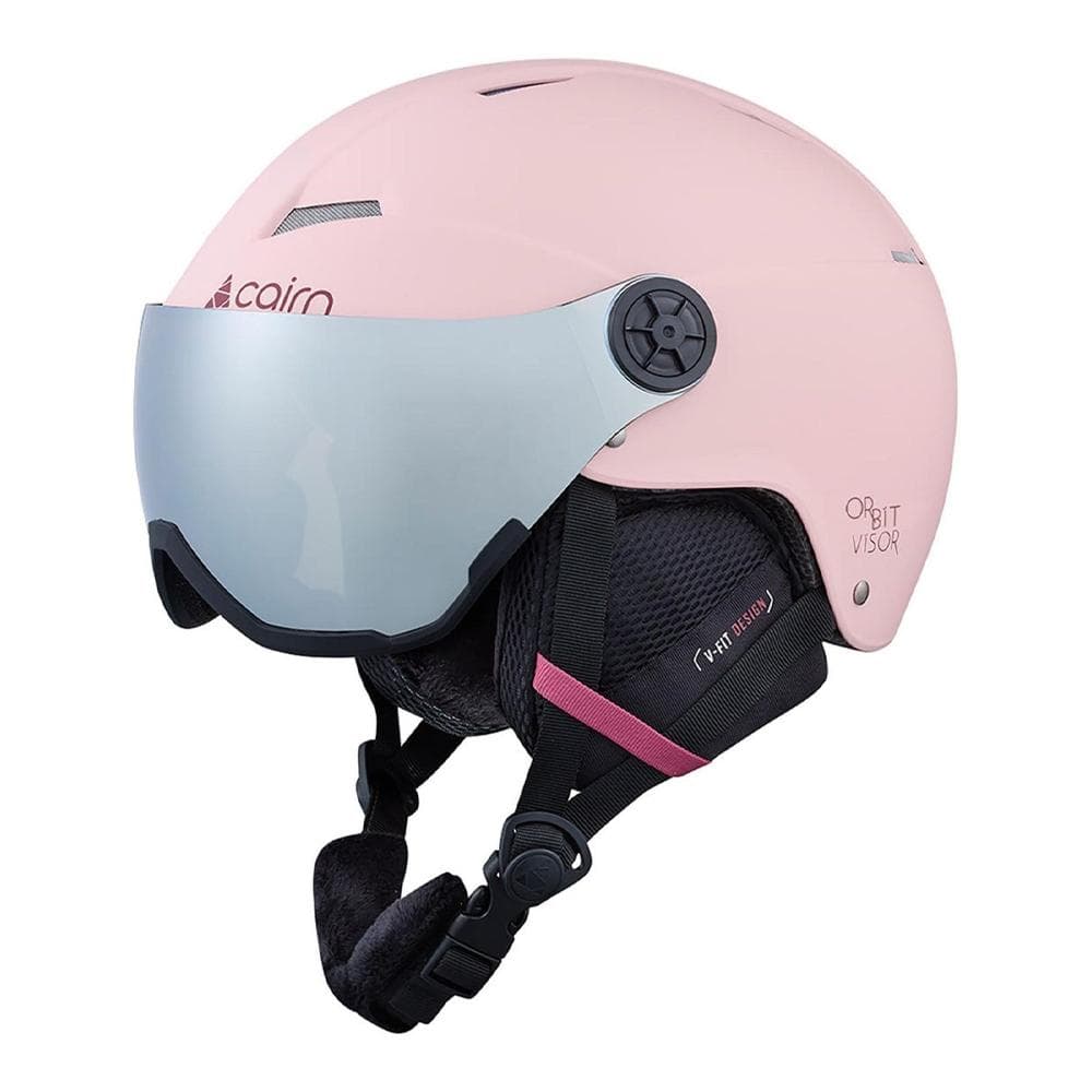 Casque de ski Rose Femme Cairn Orbit Visor Powder Pink 1