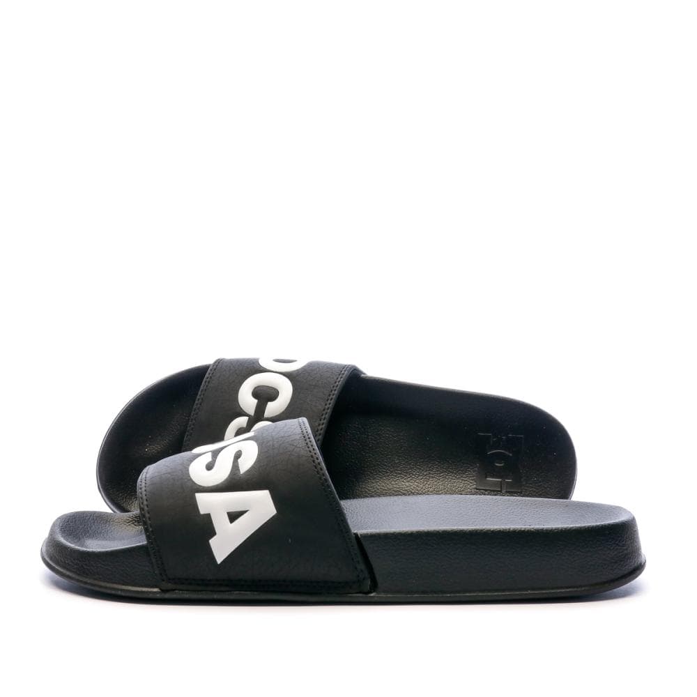 Claquettes Noires Homme DC Shoes Slide 1