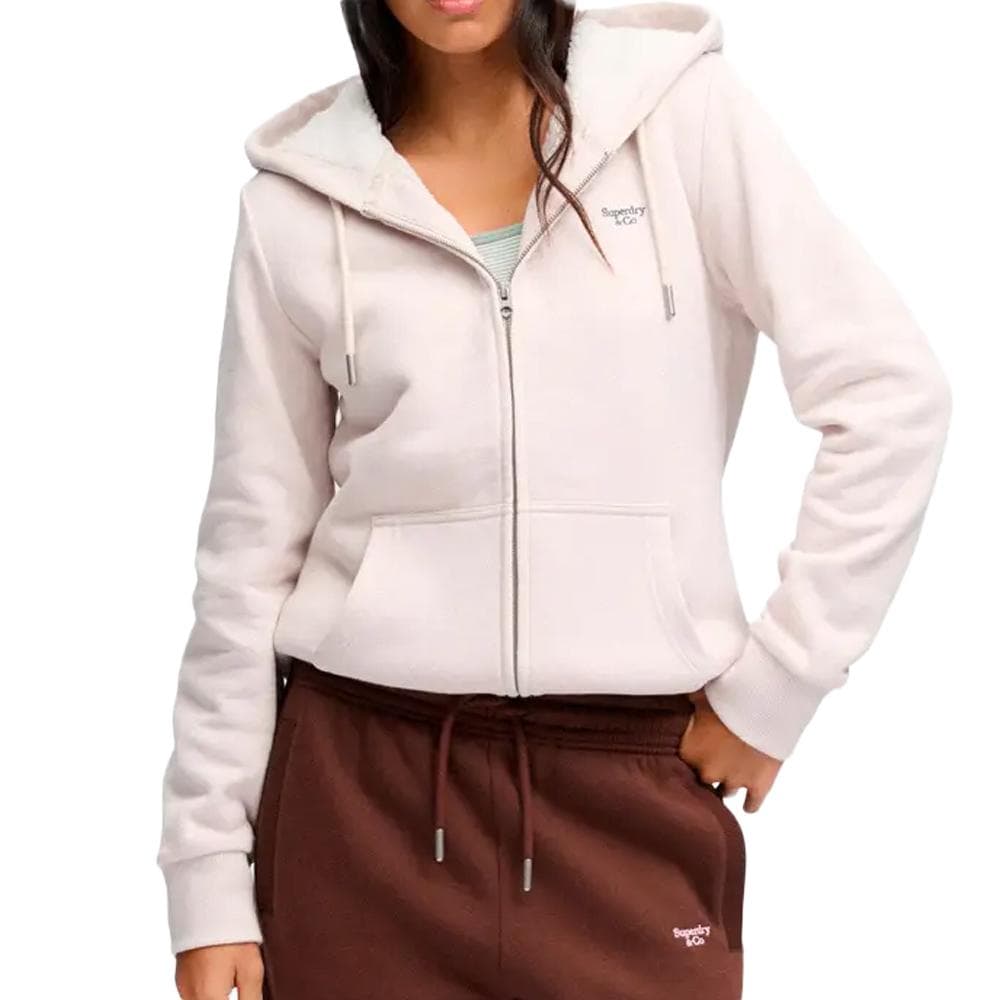 Sweat Beige Femme Superdry Signature 1