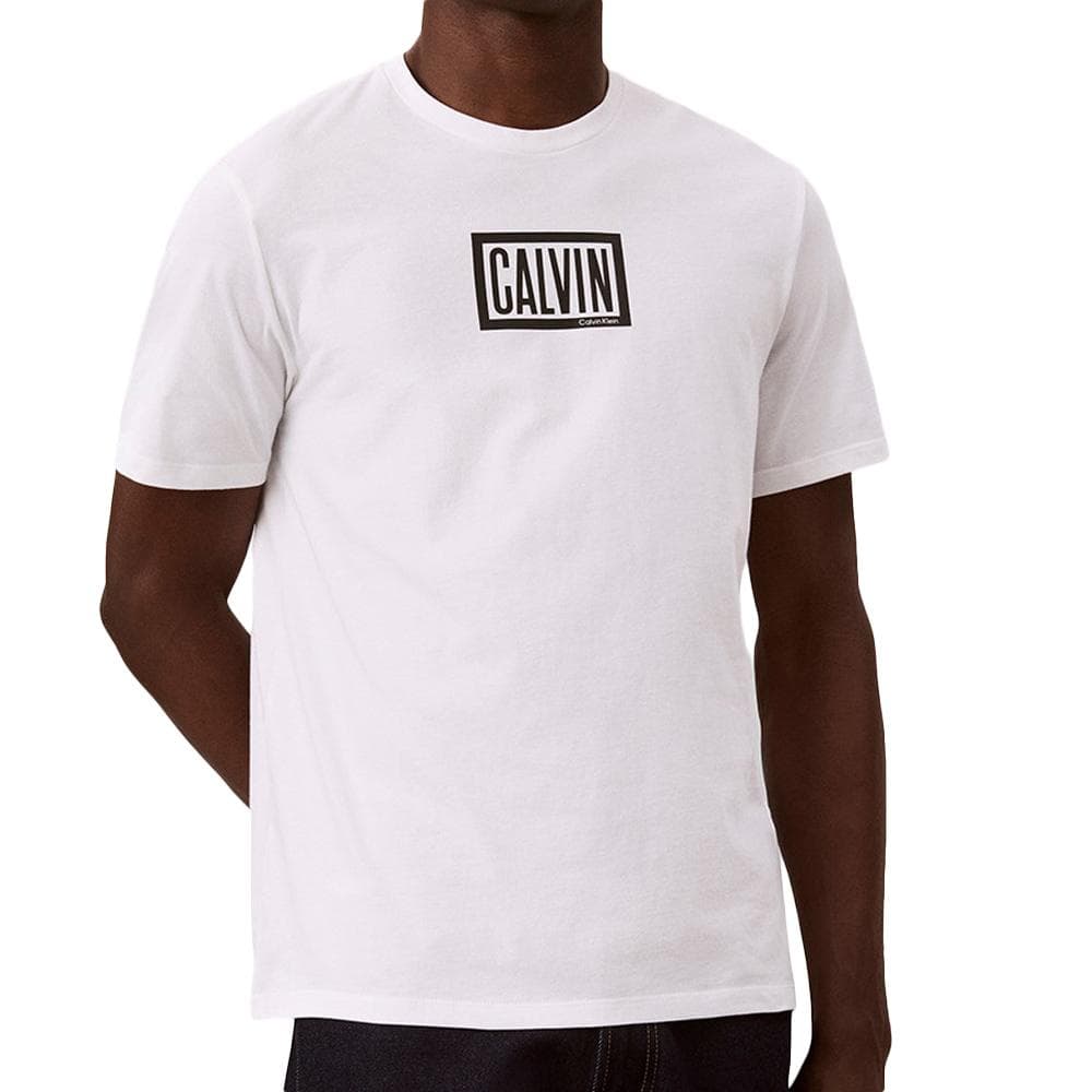 T-Shirt Blanc Homme Calvin Klein Jeans Boxed 1