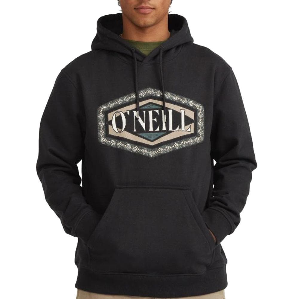 Sweat Noir Homme O'Neill Front 1