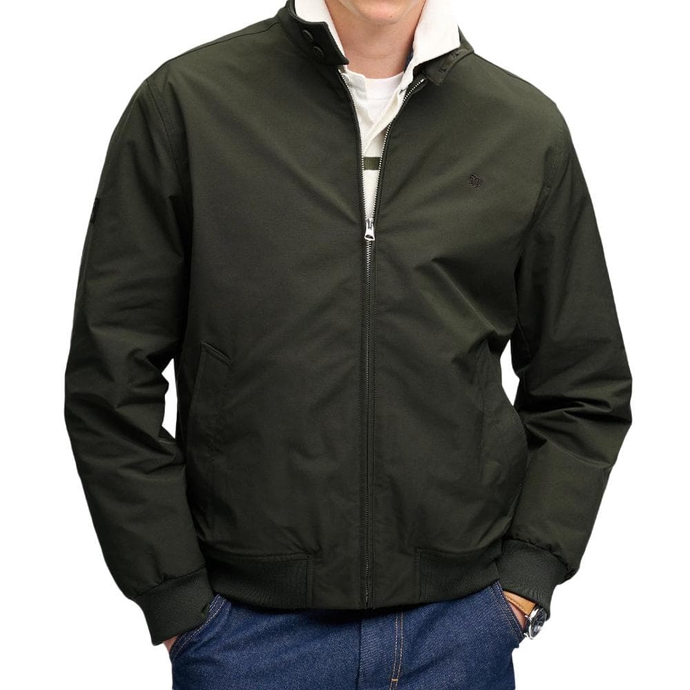 Veste Kaki Homme SuperDry Campus Padded Harrington 1