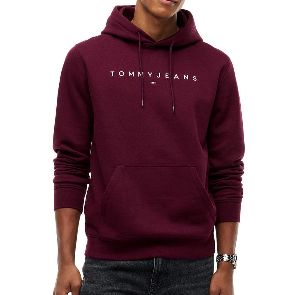 Sweat Bordeaux Homme Tommy Hilfiger Washed DM0DM20746 1