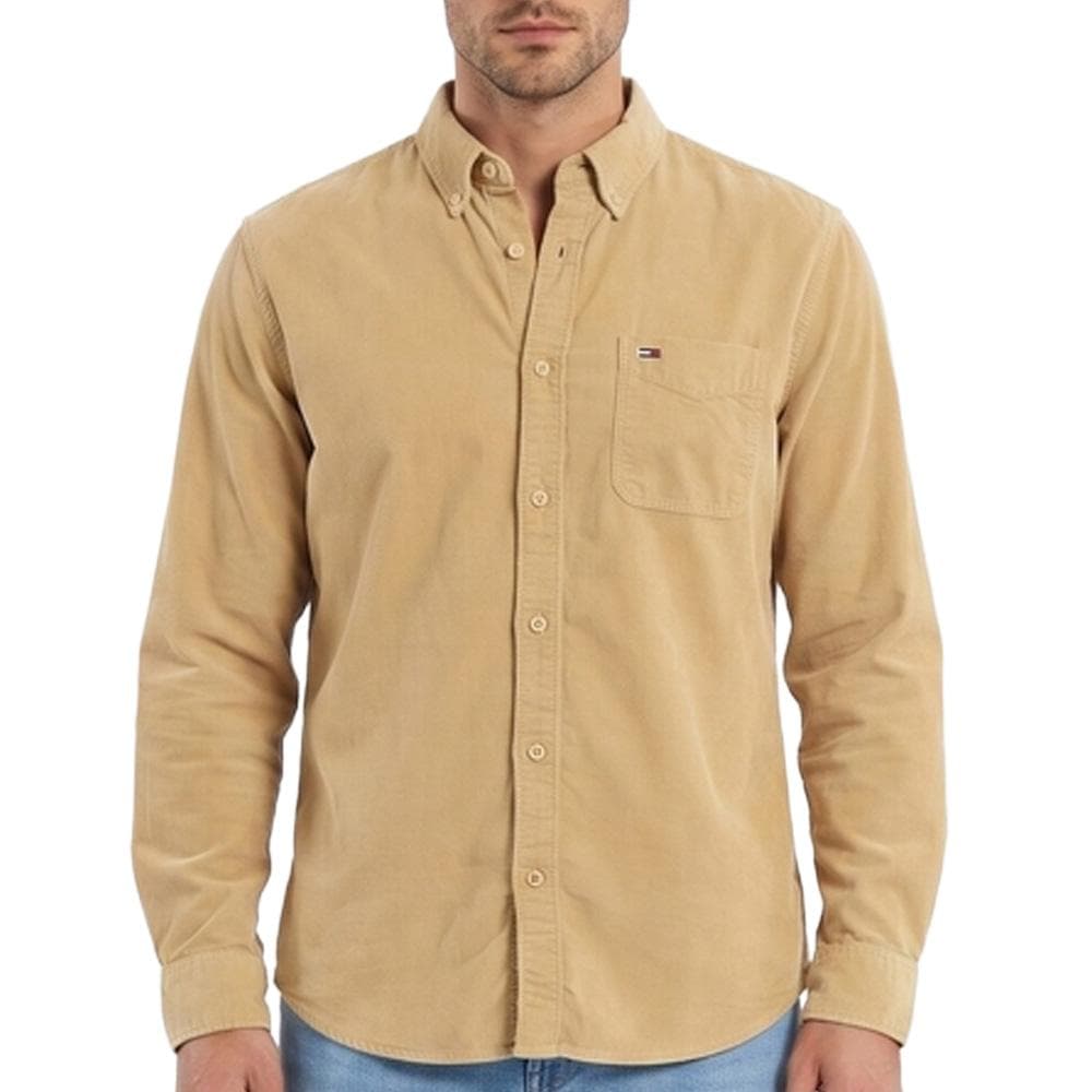 Chemise Beige Homme Tommy Hilfiger Baby 1