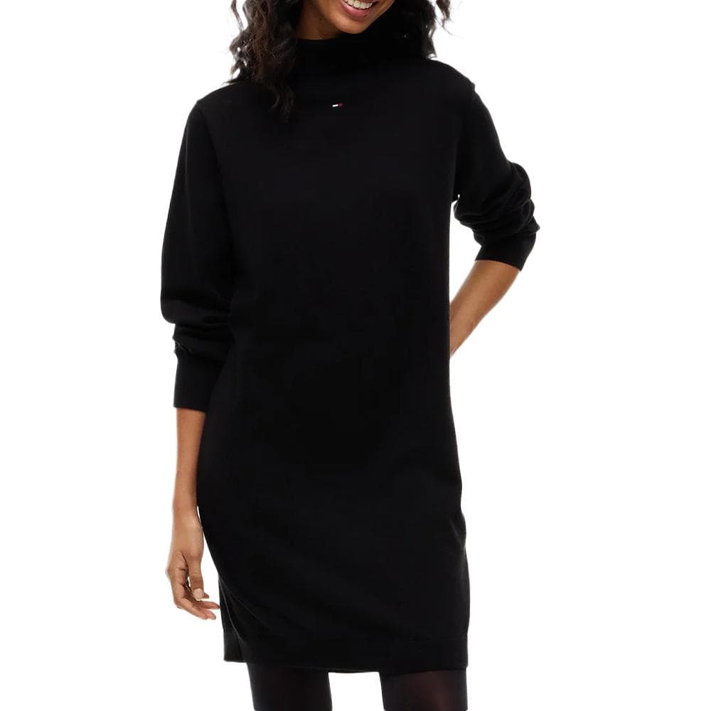 Robe Noire Femme Tommy Hilfiger Turtleneck 1