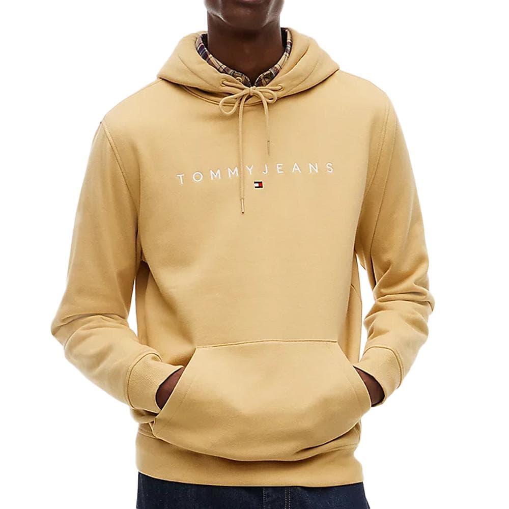 Sweat Beige Sable Homme Tommy Hilfiger Washed DM0DM20746 1