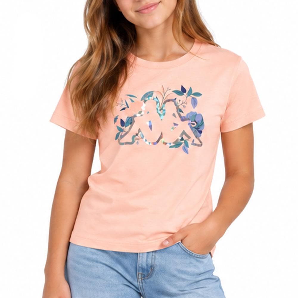 T-Shirt Rose Fille Kappa Tilda 1