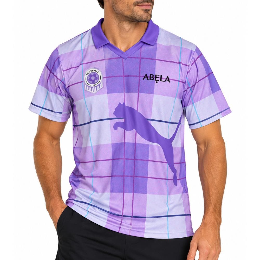 Maillot de Foot Violet Homme Puma Marscup La Cayolle 1