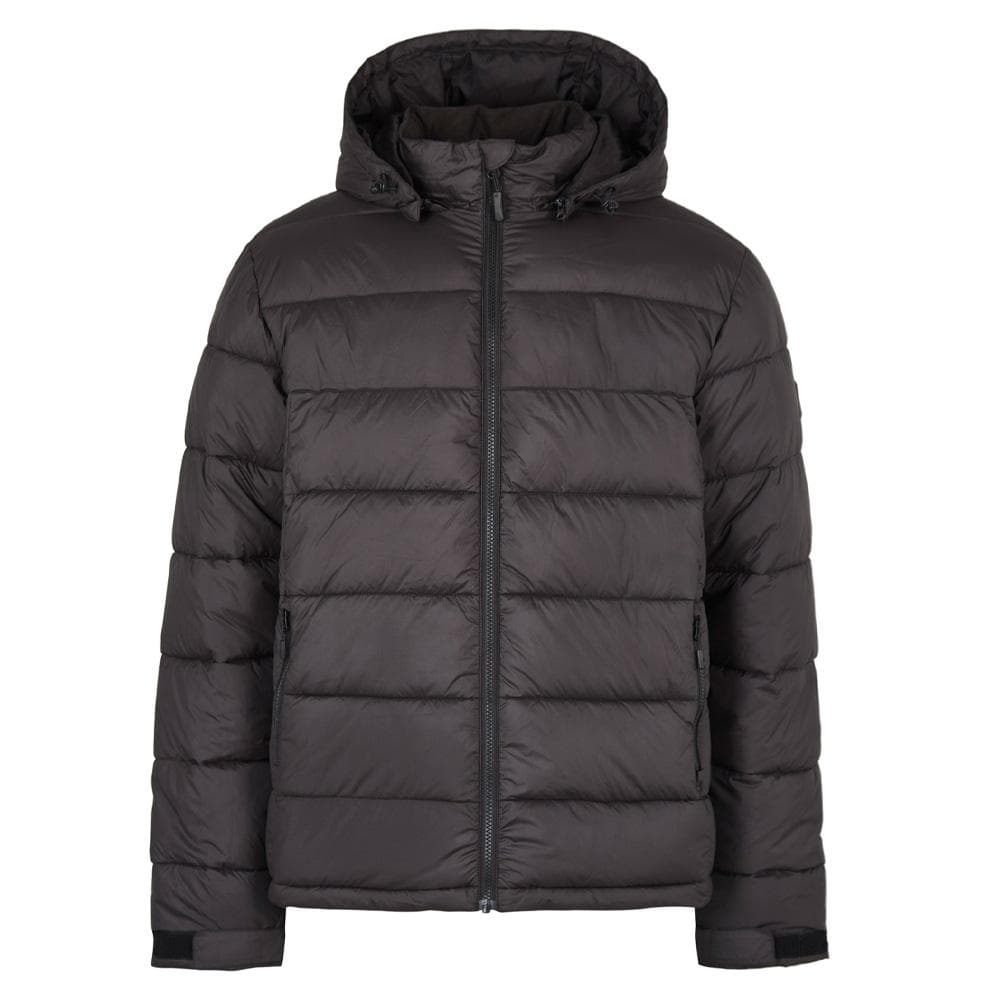 Doudoune À Capuche Noire Garçon Originals Puffer 1