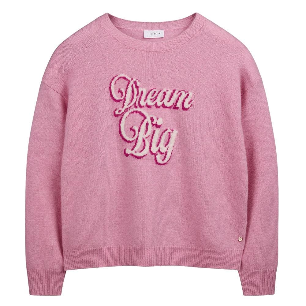 Pull Rose Femme Teddy Smith Pnelo 1