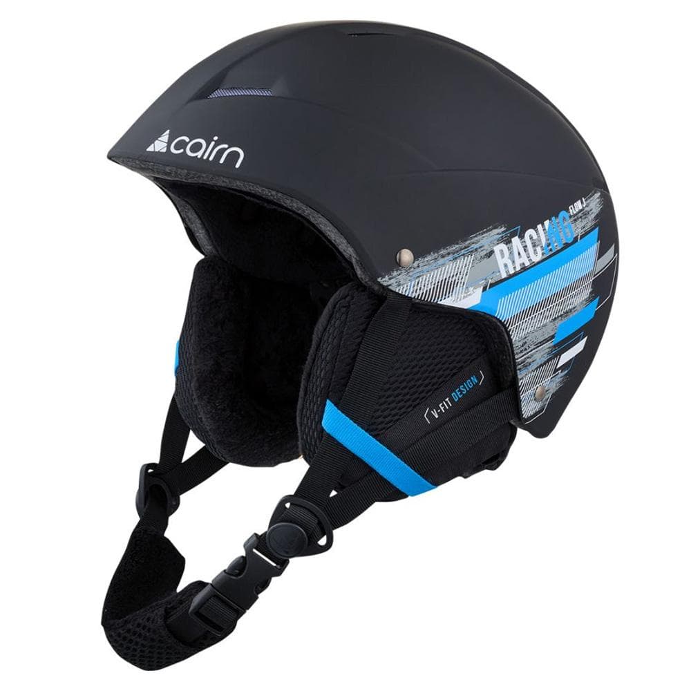 Casque de Ski Noir Garçon Cairn Flow Black Racing 1