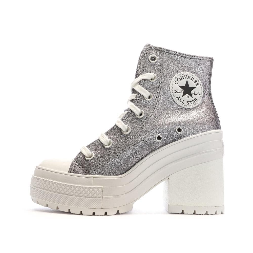 Baskets Argentés Femme Converse Chuck 70 Deluxe 1