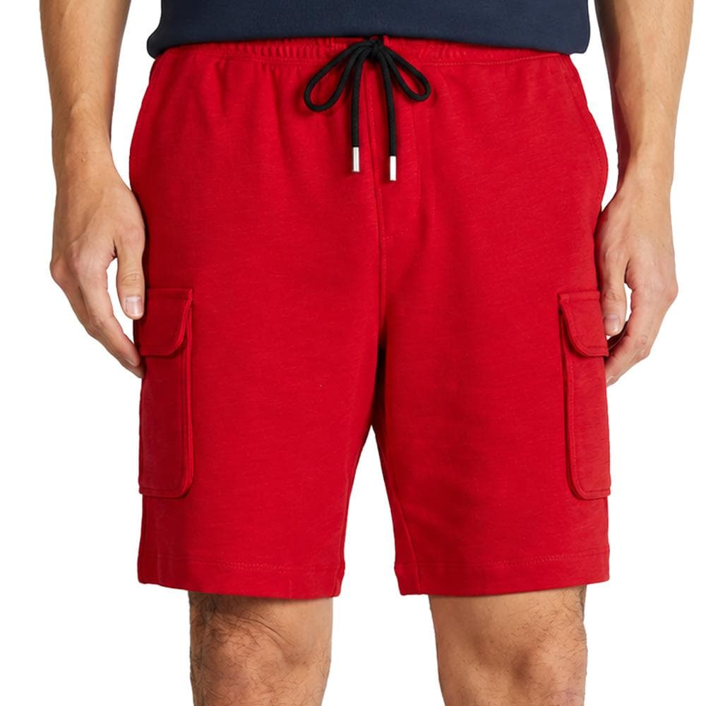 Short Rouge Homme Paname Brothers French Terry 1