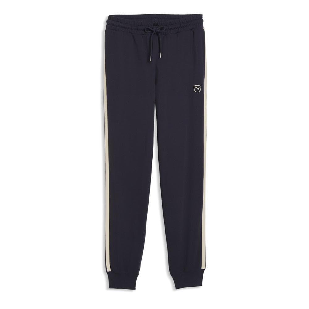 Pantalon de Survêtement Bleu Marine Femme Puma Elevated 1