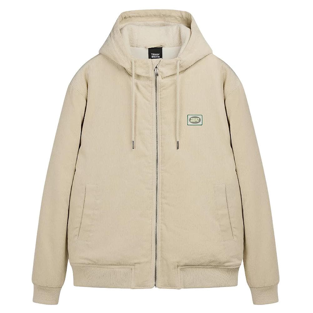 Blouson velours côtelé Beige Homme Teddy Smith Clement 1