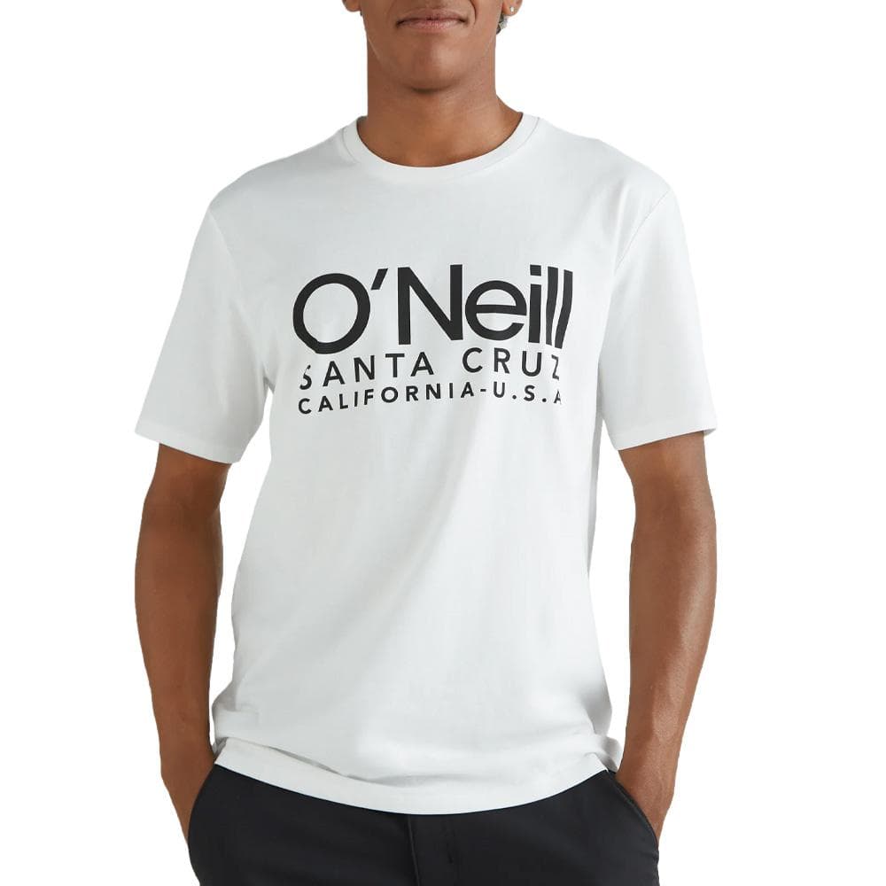 T-Shirt Blanc/Noir Homme O'Neill Cali 1