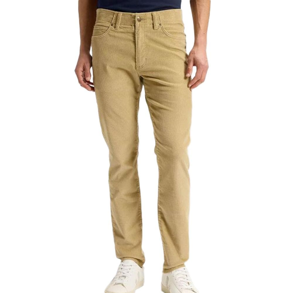 Pantalon Slim Beige Homme Lee Mvp Sand 1