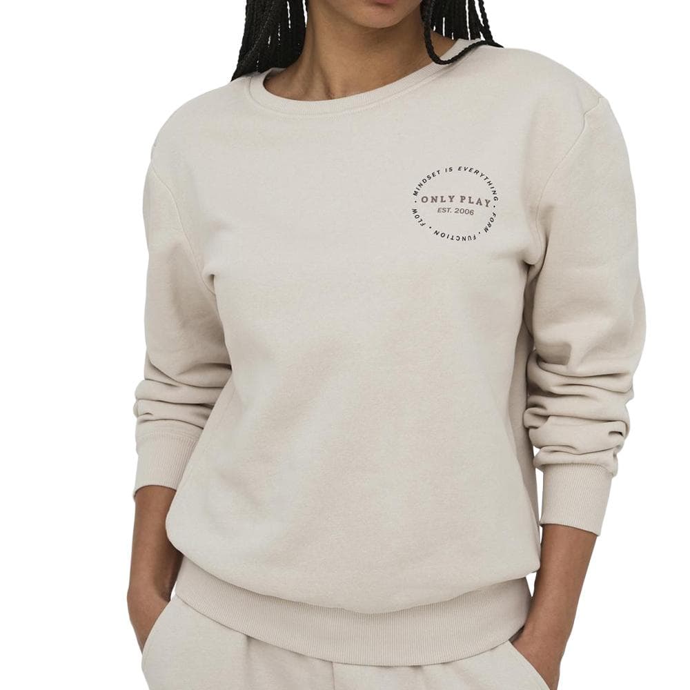 Sweat Beige Femme ONLY PLAY Brush 1