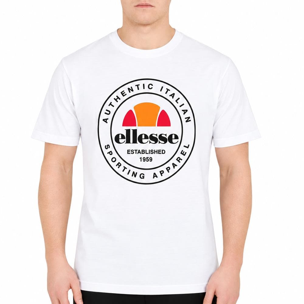 T-Shirt Blanc Homme Ellesse SJ00 1