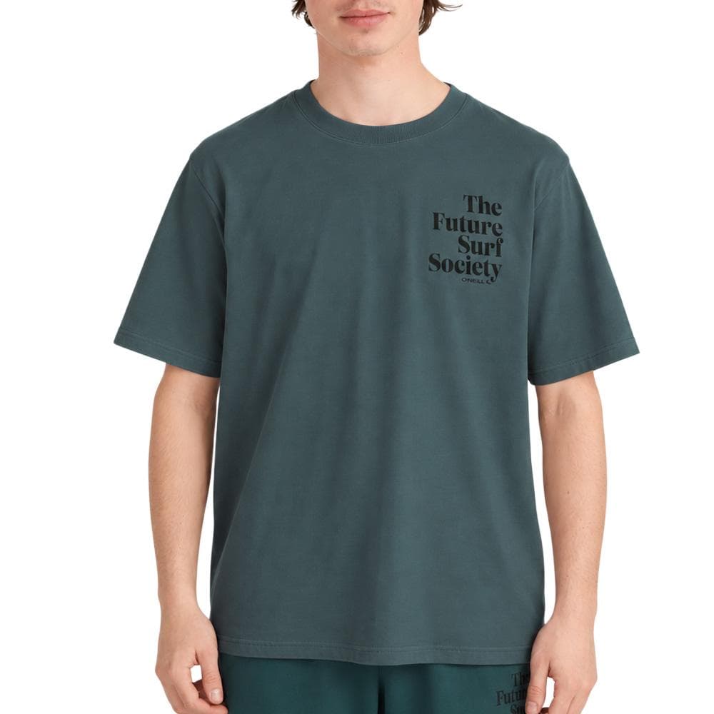 T-Shirt Vert Homme O'Neill The Future Surf Society 1