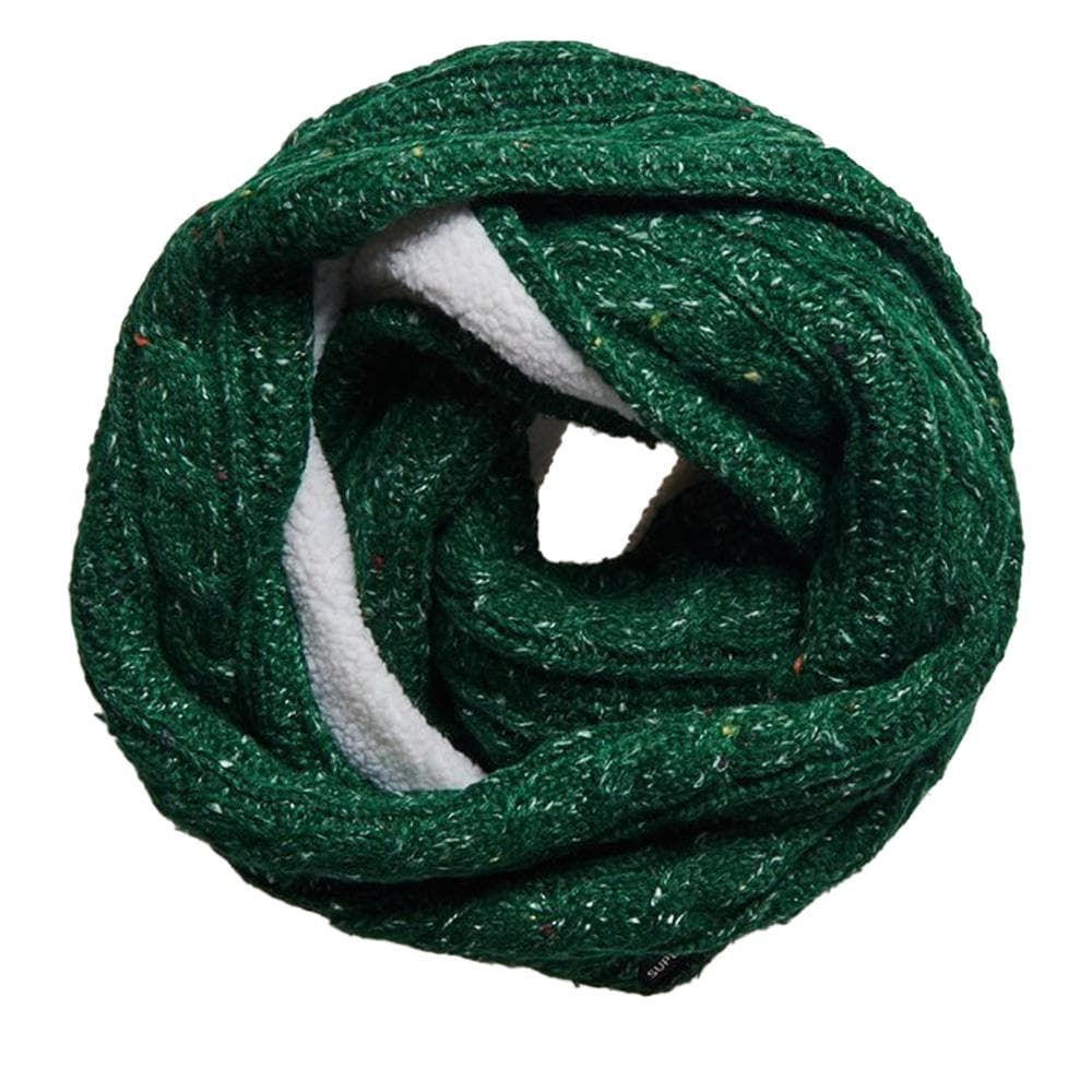 Tour de Cou Vert Homme Superdry Gracie Cable Snood 1